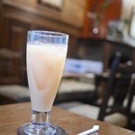 フランソア喫茶室 - 白桃ピーチジュース