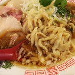 金町製麺 - 麺アップ