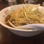 馬さん餃子酒場 - ネギラーメン