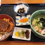 うどん処　あしほ - 味噌カツ丼セット