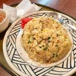 三宝亭 - こだわりチャーハン ちょい食べかけてから~写真！写真(;´∀`)