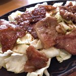 左雨 - 牛肉の生姜焼き野菜炒