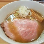 麺の極 はなみち - 限定麺「純煮干そば」(2018年9月8日)