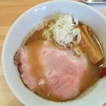 麺の極 はなみち - 限定麺「純煮干そば」(2018年9月8日)