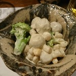 だいどこ やぶれ傘 - ホタテと里芋