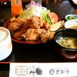 登利平 - 鳥合わせ定食 ￥980