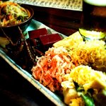 布 - ある日のおばんざい盛り合わせ