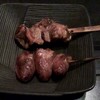 鳥焼 グレゴリー - 料理写真:レバーとハツ