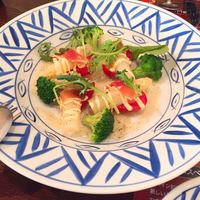 sangria 青山店 - スペインアスパラとトマトのアイオリソース