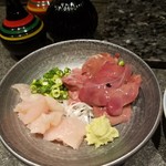 鳥さわ22 - レバー刺し&鳥刺し