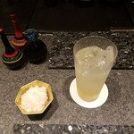 鳥さわ22 - 大根おろし　じゃばら酒