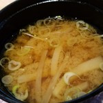 志のや - 仙台味噌を使ったお味噌汁