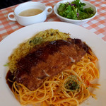 ラ・ヴォーノ - ヴォーノ風トルコライス（大盛り）850円（大盛りプラス100円）　