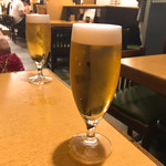 大都会 - 一杯目のビール