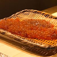 鮨 麻葉 - 筋子醤油漬け