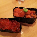 柳鮨 - うに＆いくら