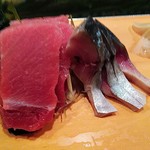 柳鮨 - 中トロと、しめ鯖