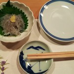 柳鮨 - セットと白魚