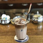 コーヒーハウス ニシヤ - アイスカフェモカ（600円）税込