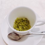 北島亭 - 2018.7.  大葉のグラニテ