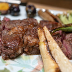 わいん食堂 Chez とし - 2018.9 伊万里牛リブロースステーキ450g（6,800円）