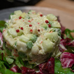 わいん食堂 Chez とし - 2018.9 ずわいがにとアボカドのサラダ（1,400円）