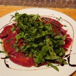 カサレッチョ - 馬肉のカルパッチョ