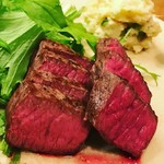 和人 - 飛騨牛の炙りタタキ