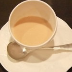 レストラン ナガタケ - 桃のスープ