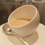 レストラン ナガタケ - 桃のスープ