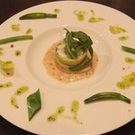 レストラン ナガタケ - メインの魚料理