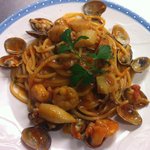 リストランテ イタリアーノ ダリオ - Spaghetti alla Chitarra - 魚介のスパゲッティ