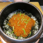 日本料理 晴山 - 30年9月　新イクラ御飯