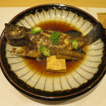 鮨 なかもと - 本目張（黒めばる）煮つけ