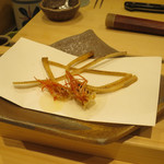 鮨 なかもと - 車海老、穴子中骨