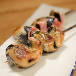 居酒屋 いずみ - 鰯の梅肉焼き：別角度で。