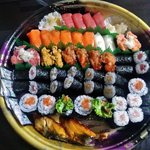 すし江戸 - 持ち帰り（１９皿）