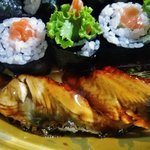 すし江戸 - サーモン巻＆うなぎ