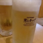 甲州屋酒場 - 生ホッピー♪きめ細やか