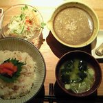 自然薯 tororo - 黒とろろ定食 1000円