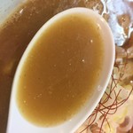 らーめん奏 - 煮干のスープ