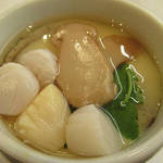 Kappasushi - 松茸と小柱のあんかけ茶碗蒸し