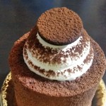 パティスリ・ル・スィエル - 紅茶とショコラのケーキ（アップ）