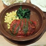 Saizeriya - トマトソースハンバーグ