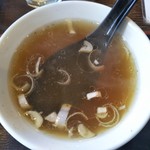 中華料理　シマ - スープ(2018年9月3日撮影)