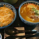 北山食堂 - ミニ味セット。ごはんは、浅いです。