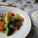 ブリッコ - 真鯛ソテー　木の子バターソース