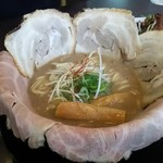 らーめん ぎん琉  - レア＆炙りＷチャーシュウー麺￥930