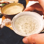 やまめ庵 - お猪口じ面倒い^^;