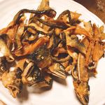 やまめ庵 - 鮎の骨せんべい(^^)